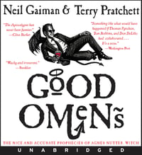 Cover of Good Omens by Neil Gaiman