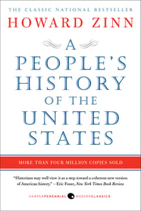 Cover of A People's History of the United States by Howard Zinn