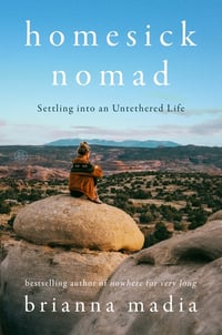 Cover of Homesick Nomad by Brianna Madia