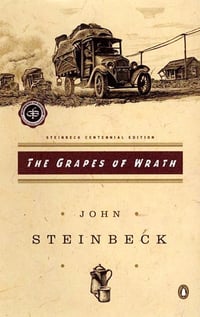 Cover of The Grapes of Wrath by John Steinbeck