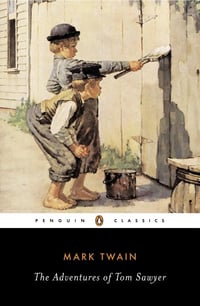 Cover of The Adventures of Tom Sawyer by Mark Twain