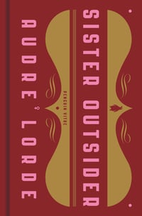 Cover of Sister Outsider by Audre Lorde
