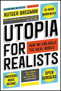 Cover of Utopia for Realists by Rutger Bregman