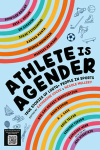Cover of Athlete Is Agender by Katherine Locke