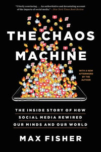 Cover of The Chaos Machine by Max Fisher