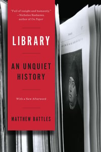 Cover of Library by Matthew Battles