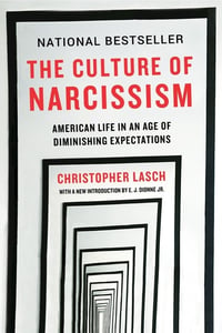 Cover of The Culture of Narcissism by Christopher Lasch