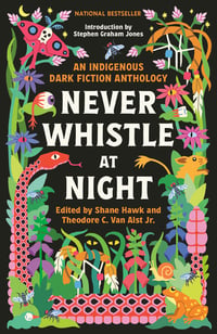 Cover of Never Whistle at Night by Shane Hawk