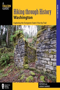 Cover of Hiking Through History Washington by Nathan Barnes