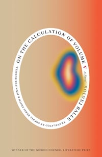 Cover of On the Calculation of Volume (Book V) by Solvej Balle