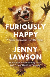 Cover of Furiously Happy by Jenny Lawson