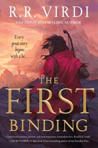 Cover of The First Binding by R R Virdi