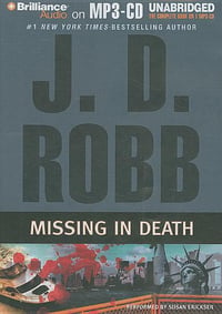 Cover of Missing in Death by J D Robb