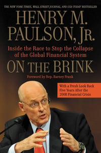 Cover of On the Brink by Henry M Paulson