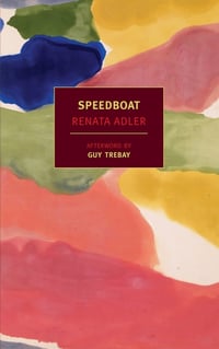Cover of Speedboat by Renata Adler