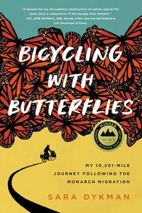 Cover of Bicycling with Butterflies by Sara Dykman