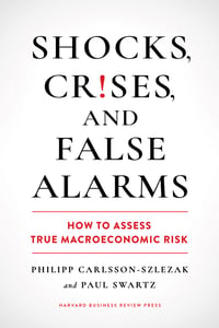 Cover of Shocks, Crises, and False Alarms by Philipp Carlsson-Szlezak