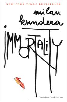 Cover of Immortality by Milan Kundera