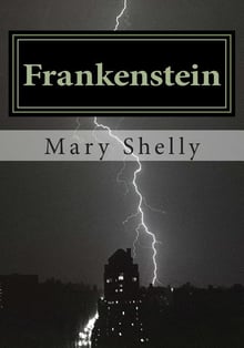 Cover of Frankenstein by Mary Shelly