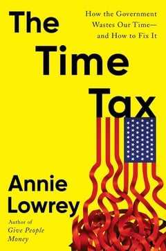 Cover of The Time Tax by Annie Lowrey