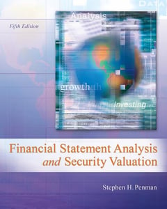 Cover of Financial Statement Analysis and Security Valuation (Revised) by Stephen H Penman