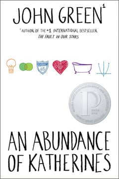 Cover of An Abundance of Katherines by John Green