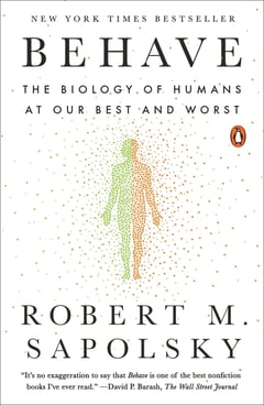 Cover of Behave by Robert M Sapolsky
