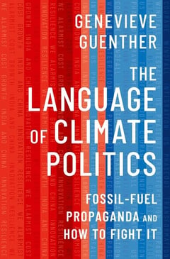 Cover of The Language of Climate Politics by Genevieve Guenther