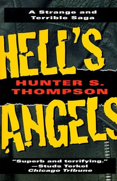 Cover of Hell's Angels by Hunter S Thompson