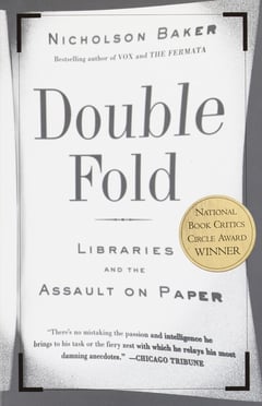 Cover of Double Fold by Nicholson Baker