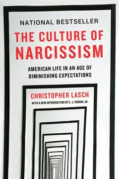 Cover of The Culture of Narcissism by Christopher Lasch