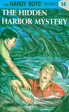Cover of The Hidden Harbor Mystery by Franklin W Dixon