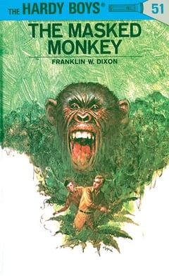 Cover of The Masked Monkey by Franklin W Dixon