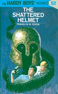 Cover of The Shattered Helmet by Franklin W Dixon