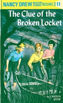 Cover of The Clue of the Broken Locket by Carolyn Keene