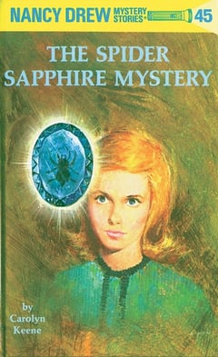 Cover of The Spider Sapphire Mystery by Carolyn Keene