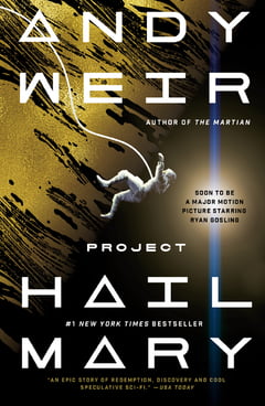Cover of Project Hail Mary by Andy Weir