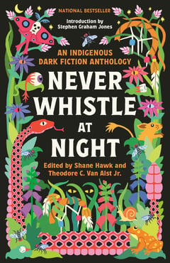 Cover of Never Whistle at Night by Shane Hawk