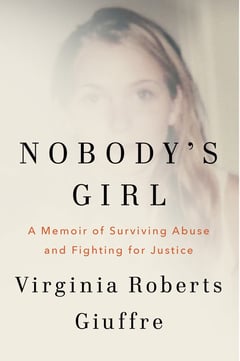 Cover of Nobody's Girl by Virginia Roberts Giuffre