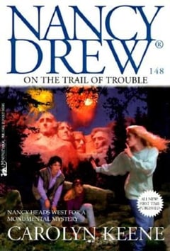 Cover of On the Trail of Trouble by Carolyn Keene