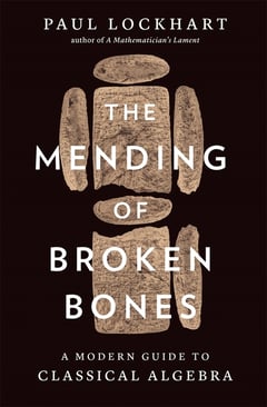 Cover of The Mending of Broken Bones by Paul Lockhart