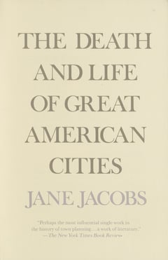 Cover of The Death and Life of Great American Cities by Jane Jacobs
