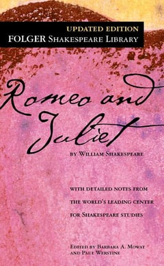 Cover of Romeo and Juliet by William Shakespeare