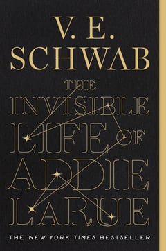 Cover of The Invisible Life of Addie Larue by V E Schwab
