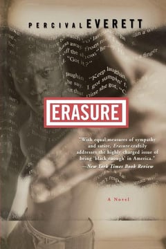 Cover of Erasure by Percival L Everett