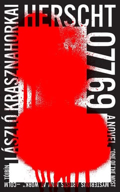 Cover of Herscht 07769 by László Krasznahorkai