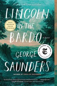 Cover of Lincoln in the Bardo by George Saunders