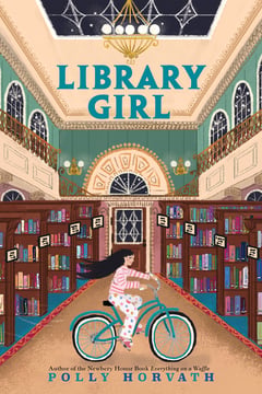 Cover of Library Girl by Polly Horvath