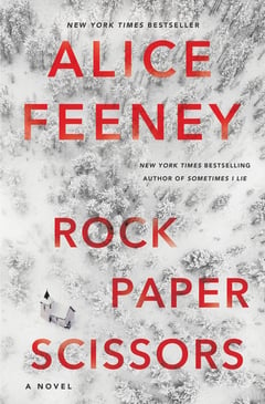 Cover of Rock Paper Scissors by Alice Feeney
