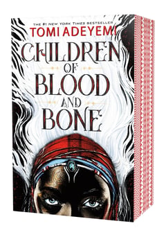 Cover of Children of Blood and Bone by Tomi Adeyemi